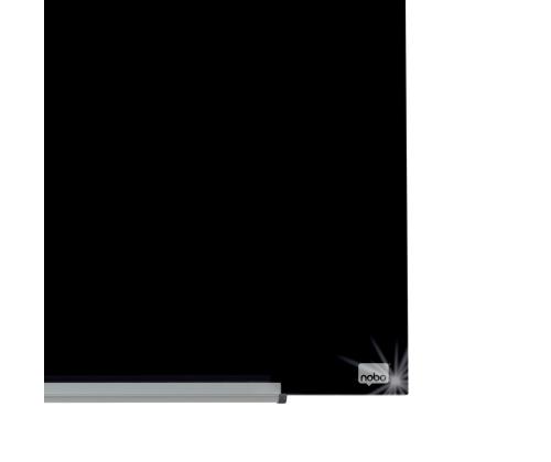 Lasilevy-magneettilevy NOBO Impression Pro 680x380mm, musta