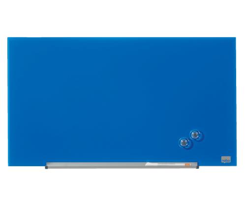 Lasilevy-magneettilevy NOBO Impression Pro 680x380mm, sininen