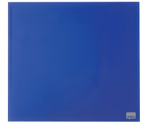 Lasilevy-magneettilevy NOBO Impression Pro Sq.Tiles 300x300mm, sininen