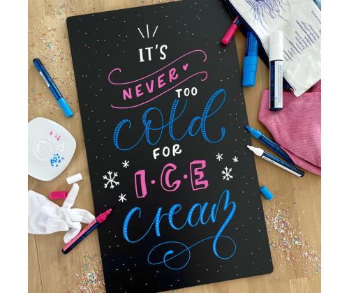 SCHNEIDER Maxx 265, 1-3mm, valkoinen, värikynä-lasilevymarkkeri