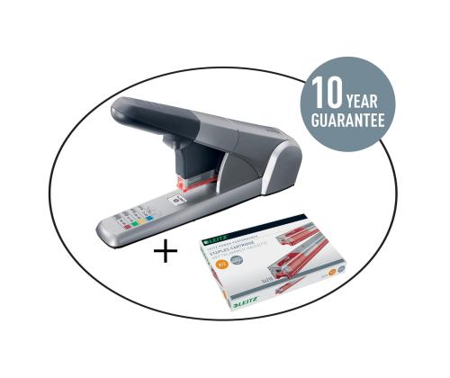 Klipsi LEITZ 26/12 K12 56-80 arkkia punainen