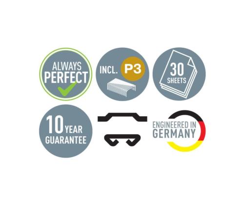 Nitoja LEITZ Cozy 30 arkkia harmaa