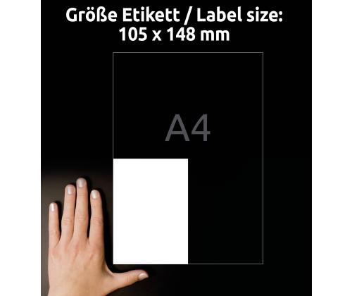 Tarratarra AVERY Zweckform 105x148mm 100 arkkia (3483)