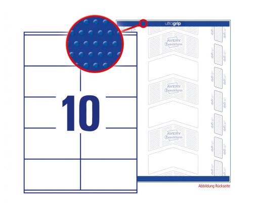 Kopio-lasertarra 105x57mm 100 arkkia/ltk. ZW 3425E 10-osainen
