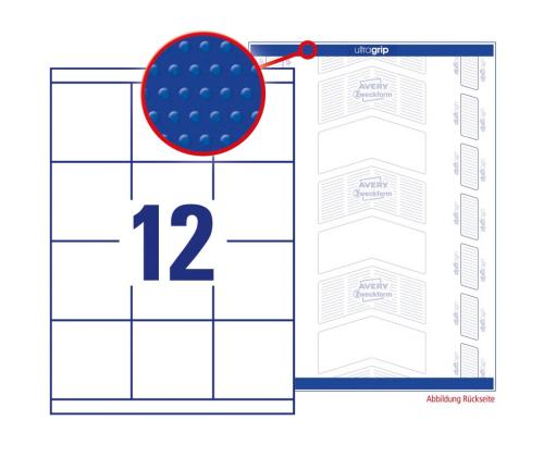Kopio-lasertarra 70x67,7mm 100 arkkia/ltk. ZW 3661EE 12-osainen