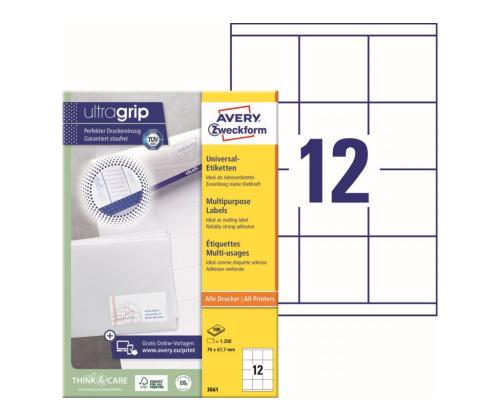 Kopio-lasertarra 70x67,7mm 100 arkkia/ltk. ZW 3661EE 12-osainen