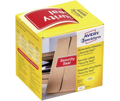 Tarratarra AVERY Zweckform symboli "Security" 78x38mm