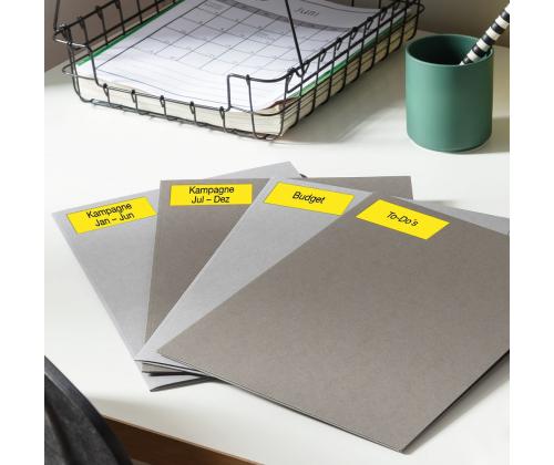 Tarratarra irrotettava AVERY Zweckform 25,4x10mm 189 arkilla 20 arkkia per pakkaus keltainen (L6037-20)