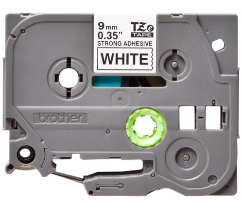 Kleepkirjalint/markeerimislint BROTHER Strong TZE-S221 9mm must/valgel analoog