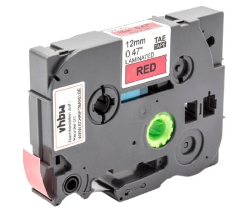 Kleepkirjalint/markeerimislint BROTHER Strong TZE-S431 12mm must/punasel analoog