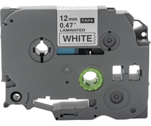 Kirjoitinteippi Brother analogi TZ-231 12mm, musta teksti, valkoinen pohjaväri