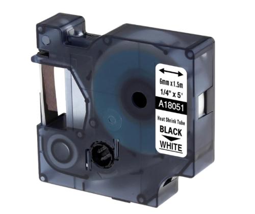 Teippi/merkintäteippi DYMO A45805 19mm punainen/valkoinen analoginen