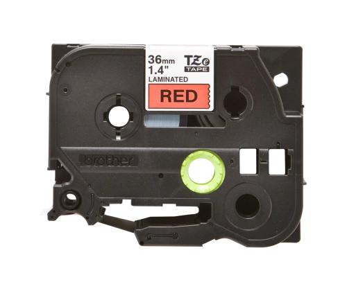 Kleepkirjalint/markeerimislint BROTHER TZE-461 36mm must/punasel analoog