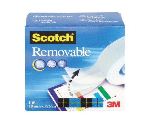 Teippi 19x32,9m Scotch 811 Magic irtoava