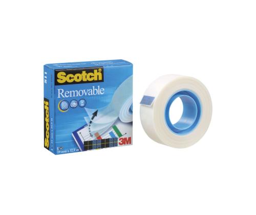 Teippi 19x32,9m Scotch 811 Magic irtoava