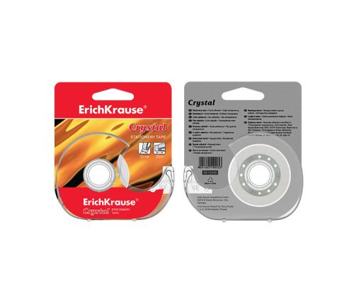 Teippi pohjalla 12mm x 25m ERICH KRAUSE Crystal Clear