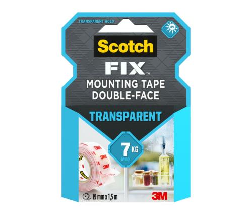 Teippi kaksipuolinen Scotch Fix 19mmx1,5m