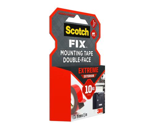 Teippi kaksipuolinen Scotch SCOTCH-FIX Extreme 19mmx1,5m