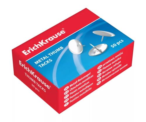 Paksut hopeiset 50 kappaleen pakkauksessa