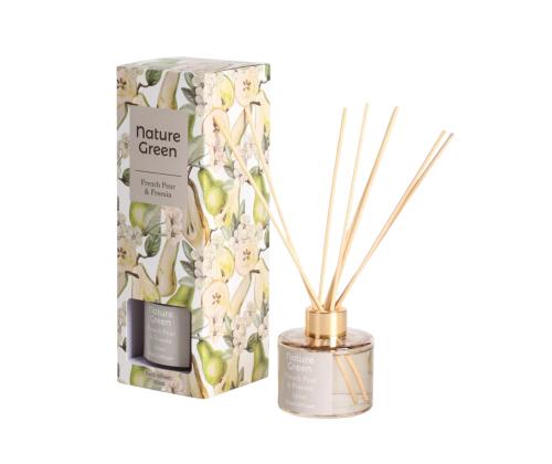 Kotiraikaste NATURE GREEN 100ml, French Pear & Freesia