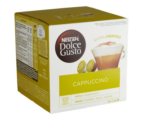 Kahvikapseli NESCAFE Dolce Gusto Cappuccino, 16 kpl