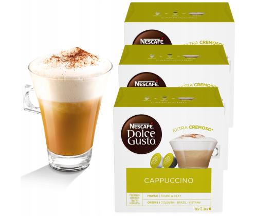 Kahvikapseli NESCAFE Dolce Gusto Cappuccino, 16 kpl