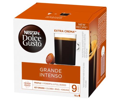 Kahvikapseli NESCAFE Dolce Gusto Grande Intenso, 16 kpl