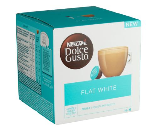 Kahvikapselit NESCAFE Dolce Gusto Flat White 16 kpl