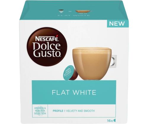 Kahvikapselit NESCAFE Dolce Gusto Flat White 16 kpl