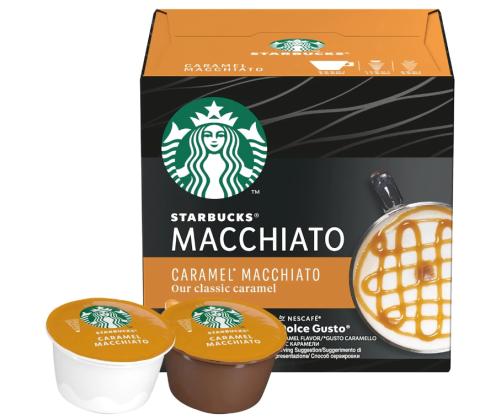 Kahvikapselit STARBUCKS NESCAFE Dolce Gusto Caramel Macchiato