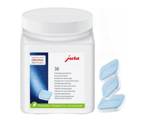 Kahvinkeitin kalkinpoistotabletit JURA 36 kpl