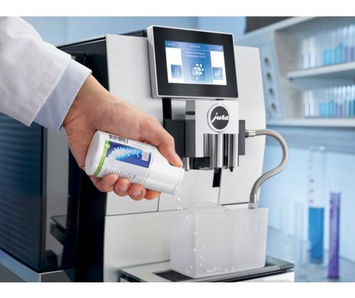 Kahvinkeitin maitojärjestelmän puhdistusrakeita JURA Click&Clean 180g