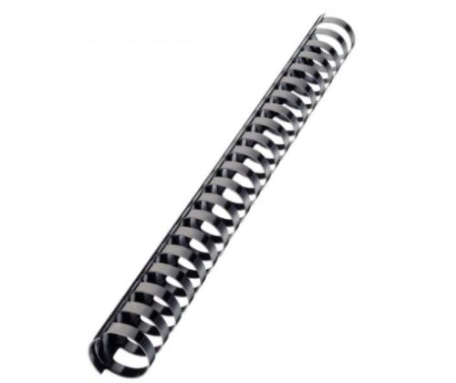 Köitespiraal 10mm plast must 60-le lehele