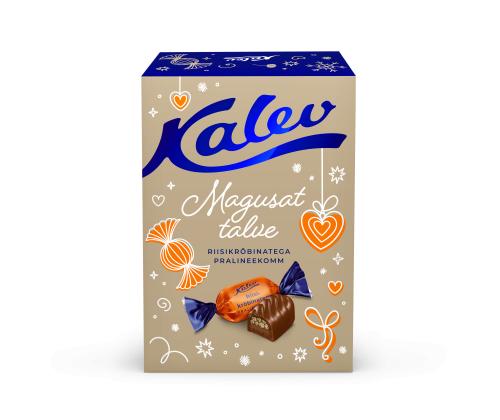 Karkit KALEV praliini riisimuroilla maitosuklaassa 150g