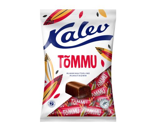 Candy KALEV Tumman romminmakuinen, suklaakuorruteella 175g