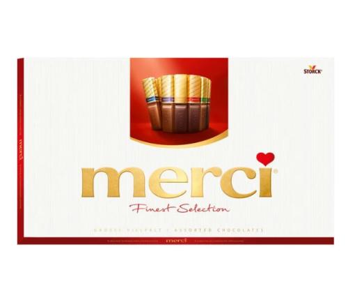 Karkit MERCI, suklaalajitelma 400g