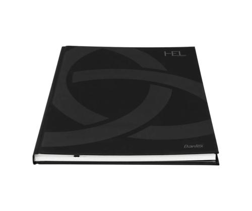 Kansio kirjasidonnassa A4 neliö 7x7mm BANTEX Helsinki 96 sivua