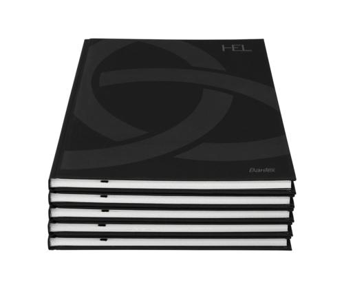 Kansio kirjasidonnassa A4 neliö 7x7mm BANTEX Helsinki 96 sivua