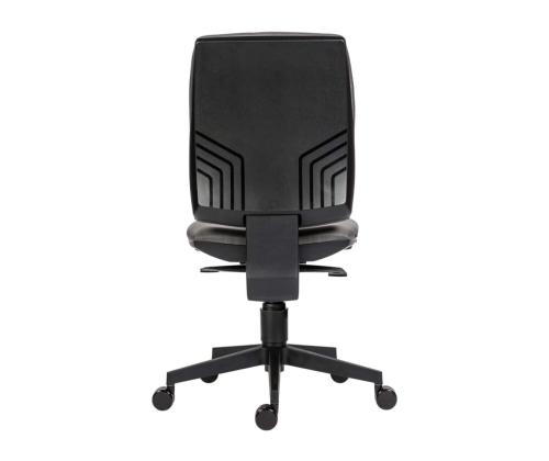 Työtuoli FLOW musta kangas, sääre, AR40 käsinojat