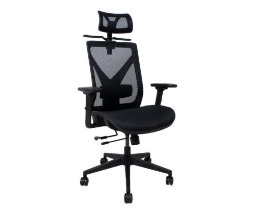 Työtuoli Mike musta verkko