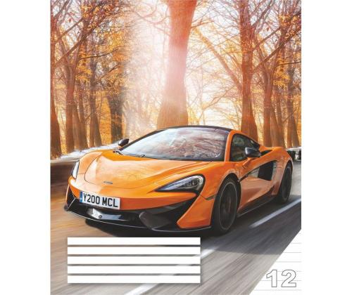 Viivoitettu muistikirja, 12 sivua