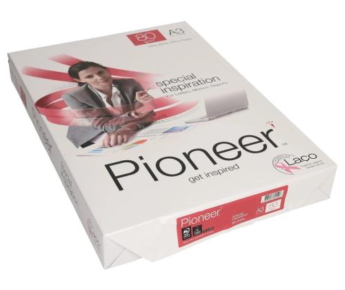 Kopiopaperi A3 80g PIONEER 500 arkkia