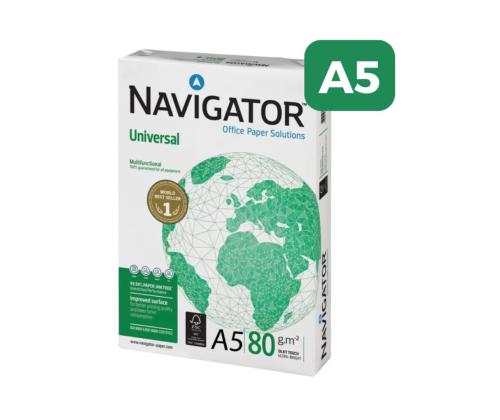 Kopiopaperi A5 80g NAVIGATOR Universal 500 arkkia