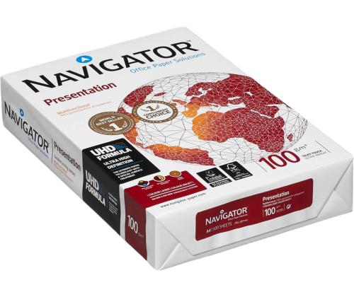 Kopiopaperi Navigator Presentation A4 100g 500l