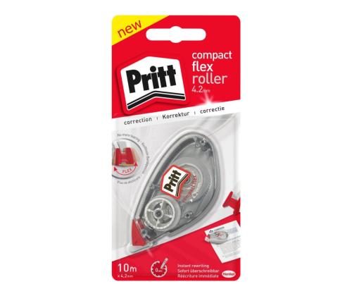 Korrektuurlint 6mmx10m PRITT Compact Flex extra lai