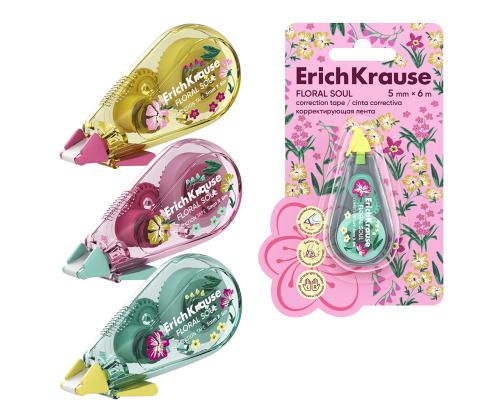 Korjauskynä 5mmx6m ERICH KRAUSE Floral Soul sekalaista