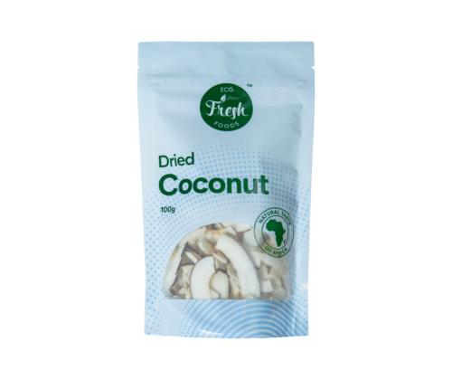 Kuivatut kookoslastut ECO FRESH, 100g