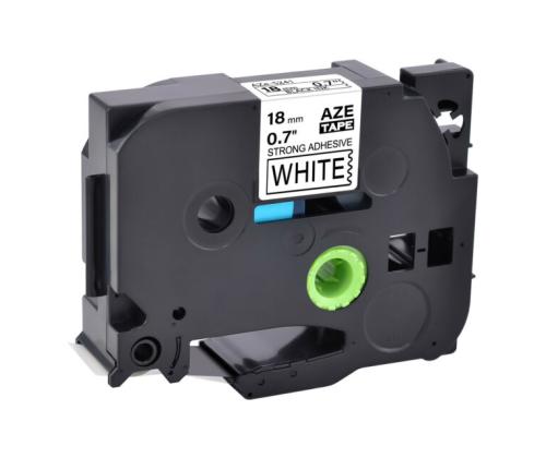 Kleepkirjalint/markeerimislint BROTHER Strong TZE-S241 18mm must/valgel analoog