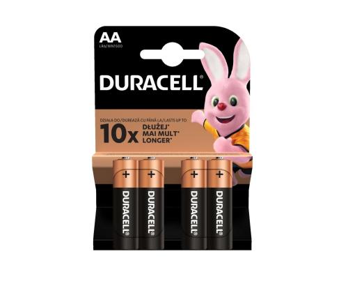 Paristot AA DURACELL Basic 1,5V 4 kpl