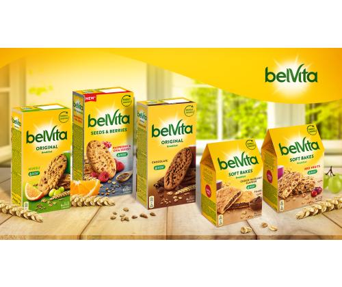 Keksejä BELVITA, metsämarja 300g